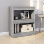 Sonoma gray shelving/space divider 60x30x72 cm by vidaXL, Bookcases and shelves - Ref: Foro24-813600, Price: 39,10 €, Discoun...