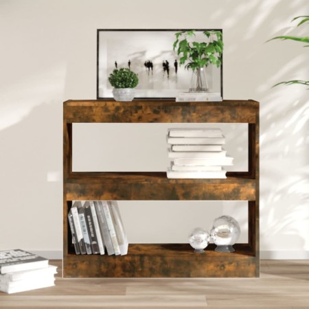 Smoked oak shelving/space divider 80x30x72 cm by vidaXL, Bookcases and shelves - Ref: Foro24-813614, Price: 54,46 €, Discount: %