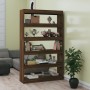 Brown oak shelving/space divider 100x30x166 cm by vidaXL, Bookcases and shelves - Ref: Foro24-813640, Price: 108,26 €, Discou...