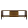 Oak brown engineered wood coffee table 103.5x60x35 cm by vidaXL, Coffee table - Ref: Foro24-813181, Price: 57,33 €, Discount: %