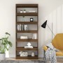 Oak brown engineered wood shelf/divider 80x30x198 cm by vidaXL, Bookcases and shelves - Ref: Foro24-813628, Price: 105,00 €, ...