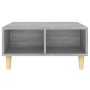 Mesa de centro madera de ingeniería gris Sonoma 60x60x30 cm de vidaXL, Mesas de centro - Ref: Foro24-813165, Precio: 45,77 €,...