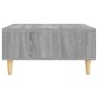 Mesa de centro madera de ingeniería gris Sonoma 60x60x30 cm de vidaXL, Mesas de centro - Ref: Foro24-813165, Precio: 45,77 €,...