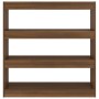 Shelving / room divider brown oak 100x30x103 cm by vidaXL, Bookcases and shelves - Ref: Foro24-813634, Price: 76,46 €, Discou...