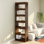 Brown oak shelving/space divider 60x30x198 cm by vidaXL, Bookcases and shelves - Ref: Foro24-813613, Price: 93,91 €, Discount: %