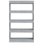 Sonoma gray engineered wood shelf/divider 80x30x135 cm by vidaXL, Bookcases and shelves - Ref: Foro24-813621, Price: 53,26 €,...