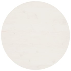 Solid white pine wood table surface Ø80x2.5 cm by vidaXL, Table tops - Ref: Foro24-813656, Price: 68,47 €, Discount: %