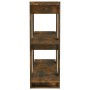 Smoked oak shelving/space divider 80x30x87 cm by vidaXL, Bookcases and shelves - Ref: Foro24-813578, Price: 44,50 €, Discount: %