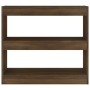 Brown oak shelving/space divider 80x30x72 cm by vidaXL, Bookcases and shelves - Ref: Foro24-813616, Price: 52,50 €, Discount: %