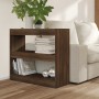 Brown oak shelving/space divider 80x30x72 cm by vidaXL, Bookcases and shelves - Ref: Foro24-813616, Price: 52,50 €, Discount: %