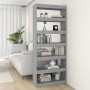 Estantería/divisor madera ingeniería gris Sonoma 80x30x198 cm de vidaXL, Librerías y estanterías - Ref: Foro24-813627, Precio...