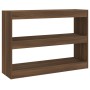 Brown oak shelving/space divider 100x30x72 cm by vidaXL, Bookcases and shelves - Ref: Foro24-813631, Price: 67,69 €, Discount: %