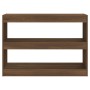 Brown oak shelving/space divider 100x30x72 cm by vidaXL, Bookcases and shelves - Ref: Foro24-813631, Price: 67,69 €, Discount: %