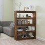 Smoked oak shelving/space divider 100x30x135 cm by vidaXL, Bookcases and shelves - Ref: Foro24-813635, Price: 66,59 €, Discou...