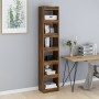 Smoked oak shelving/space divider 40x30x198 cm by vidaXL, Bookcases and shelves - Ref: Foro24-813596, Price: 86,27 €, Discoun...