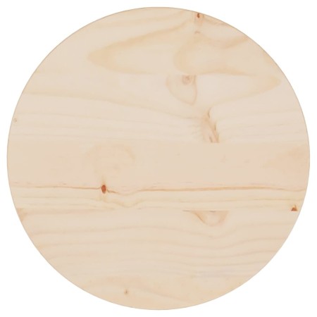 Solid pine wood table surface Ø30x2.5 cm by vidaXL, Table tops - Ref: Foro24-813644, Price: 14,60 €, Discount: %