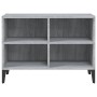 TV-Schrank mit sonomagrauen Metallbeinen 69,5 x 30 x 50 cm von vidaXL, TV-Möbel - Ref: Foro24-813150, Preis: 39,99 €, Rabatt: %