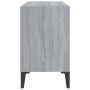 TV cabinet with Sonoma gray metal legs 69.5x30x50 cm by vidaXL, TV Furniture - Ref: Foro24-813150, Price: 39,11 €, Discount: %