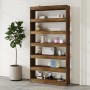 Plywood brown oak bookshelf 100x30x198 cm by vidaXL, Bookcases and shelves - Ref: Foro24-813643, Price: 160,99 €, Discount: %