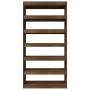 Plywood brown oak bookshelf 100x30x198 cm by vidaXL, Bookcases and shelves - Ref: Foro24-813643, Price: 160,99 €, Discount: %