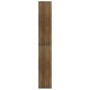 Estantería madera contrachapada marrón roble 100x30x198 cm de vidaXL, Librerías y estanterías - Ref: Foro24-813643, Precio: 1...