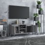 TV cabinet with Sonoma gray metal legs 103.5x35x50 cm by vidaXL, TV Furniture - Ref: Foro24-813162, Price: 60,08 €, Discount: %