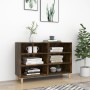 Aparador de madera de ingeniería roble ahumado 103,5x35x70 cm de vidaXL, Aparadores - Ref: Foro24-813182, Precio: 70,23 €, De...