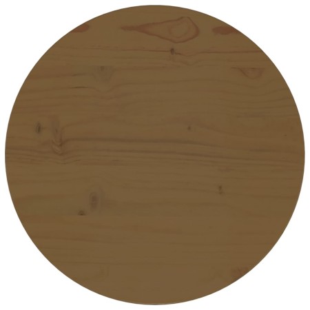 Solid brown pine wood table surface Ø40x2.5 cm by vidaXL, Table tops - Ref: Foro24-813673, Price: 20,99 €, Discount: %