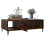 Smoked brown engineered wood coffee table 103.5x60x35 cm by vidaXL, Coffee table - Ref: Foro24-813179, Price: 67,20 €, Discou...