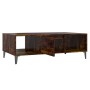 Smoked brown engineered wood coffee table 103.5x60x35 cm by vidaXL, Coffee table - Ref: Foro24-813179, Price: 67,08 €, Discou...