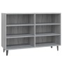 Aparador de madera de ingeniería gris Sonoma 103,5x35x70 cm de vidaXL, Aparadores - Ref: Foro24-813186, Precio: 78,73 €, Desc...