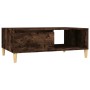 Engineered wood smoked oak coffee table 90x60x35 cm by vidaXL, Coffee table - Ref: Foro24-813170, Price: 51,73 €, Discount: %