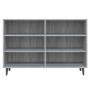 Aparador de madera de ingeniería gris Sonoma 103,5x35x70 cm de vidaXL, Aparadores - Ref: Foro24-813186, Precio: 78,73 €, Desc...