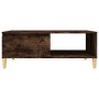 Engineered wood smoked oak coffee table 90x60x35 cm by vidaXL, Coffee table - Ref: Foro24-813170, Price: 51,73 €, Discount: %