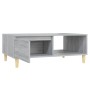 Mesa de centro madera de ingeniería gris Sonoma 90x60x35 cm de vidaXL, Mesas de centro - Ref: Foro24-813171, Precio: 54,15 €,...