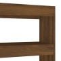 Brown oak shelving/space divider 100x30x135 cm by vidaXL, Bookcases and shelves - Ref: Foro24-813637, Price: 68,81 €, Discoun...