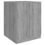 Sonoma grauer Waschmaschinenschrank 71x71,5x91,5 cm von vidaXL, Zubehör für Waschmaschinen und Trockner - Ref: Foro24-813195,...