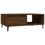 Mesa de centro madera de ingeniería roble marrón 90x60x35 cm de vidaXL, Mesas de centro - Ref: Foro24-813175, Precio: 55,91 €...