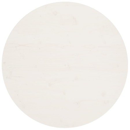 Solid white pine wood table top surface Ø90x2.5 cm by vidaXL, Table tops - Ref: Foro24-813657, Price: 80,73 €, Discount: %