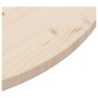 Solid pine wood table surface Ø90x2.5 cm by vidaXL, Table tops - Ref: Foro24-813650, Price: 99,38 €, Discount: %