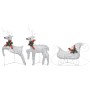 Christmas garden decoration reindeer and silver sleigh 100 LED by vidaXL, Christmas lights - Ref: Foro24-3100428, Price: 88,7...