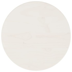 Solid white pine wood table surface Ø30x2.5 cm by vidaXL, Table tops - Ref: Foro24-813651, Price: 14,34 €, Discount: %