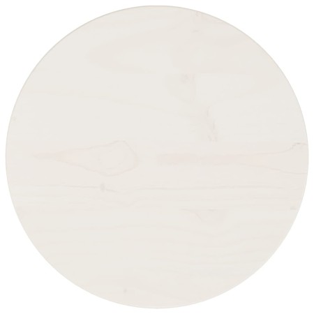 Solid white pine wood table surface Ø30x2.5 cm by vidaXL, Table tops - Ref: Foro24-813651, Price: 14,52 €, Discount: %