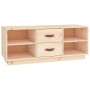 Mueble de TV de madera maciza de pino 100x34x40 cm de vidaXL, Muebles TV - Ref: Foro24-818225, Precio: 79,00 €, Descuento: %