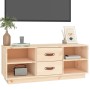 Mueble de TV de madera maciza de pino 100x34x40 cm de vidaXL, Muebles TV - Ref: Foro24-818225, Precio: 79,00 €, Descuento: %