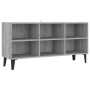 Mueble para TV con patas de metal gris Sonoma 103,5x30x50 cm de vidaXL, Muebles TV - Ref: Foro24-813156, Precio: 52,99 €, Des...