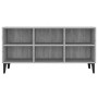 Mueble para TV con patas de metal gris Sonoma 103,5x30x50 cm de vidaXL, Muebles TV - Ref: Foro24-813156, Precio: 52,99 €, Des...