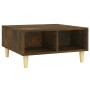 Engineered wood smoked oak coffee table 60x60x30 cm by vidaXL, Coffee table - Ref: Foro24-813164, Price: 47,57 €, Discount: %