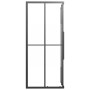 ESG semi-frosted black shower cabin 90x70x180 cm by vidaXL, shower doors - Ref: Foro24-151854, Price: 272,83 €, Discount: %