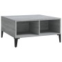 Sonoma gray engineered wood coffee table 60x60x30 cm by vidaXL, Coffee table - Ref: Foro24-813168, Price: 44,04 €, Discount: %